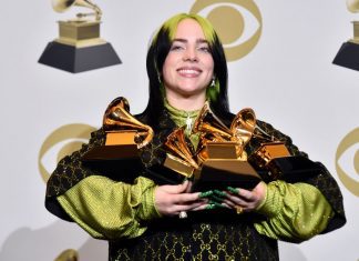 Billie Eilish vence principais quatro categorias dos Prémios Grammy