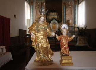 Santo Amaro restaura Santa Parentela do século XVIII