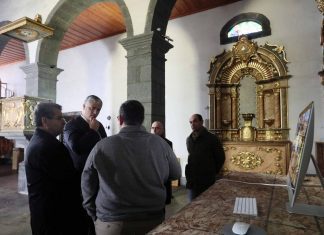 Incêndio – Vasco Cordeiro visita Igreja do Capelo