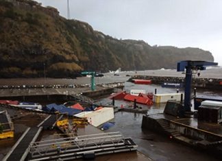 Obra de proteção de emergência do Porto das Lajes das Flores foi hoje adjudicada