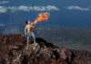 Houve fogo no Piquinho do Pico