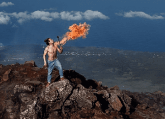 Houve fogo no Piquinho do Pico