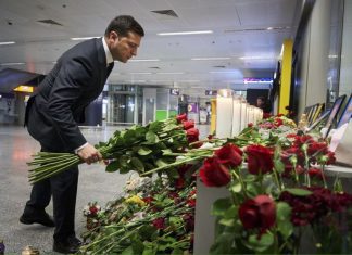 Presidente da Ucrânia decreta luto nacional pelos mortos no acidente de avião no Irão