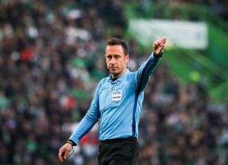 Artur Soares Dias no curso de árbitros europeus de elite da FIFA em Lisboa