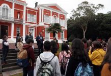 Vasco Cordeiro recebeu alunos participantes em projeto vencedor do Orçamento Participativo dos Açores