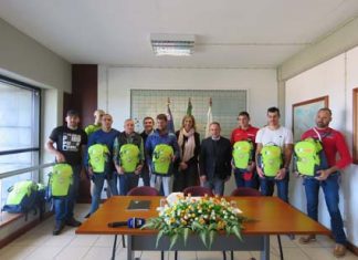 Marta Guerreiro afirma que parceria com Bombeiros da Madalena garante “condições de maior segurança” a quem visita a Montanha do Pico