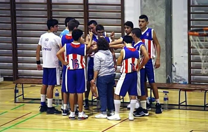Equipa sub16 masculina AJCOD