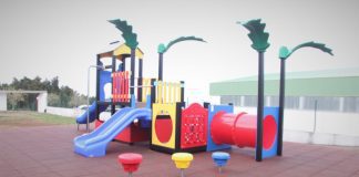 ORÇAMENTO PARTICIPATIVO MUNICIPAL BENEFICIOU ESCOLA DE SÃO ROQUE DO PICO COM EQUIPAMENTO DE RECREIO