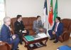 MARK SILVEIRA RECEBEU OFICIAIS DAS FORÇAS ARMADAS