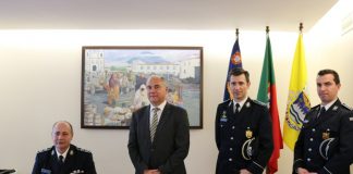 Presidente da Câmara Recebe Novo Comandante Regional da PSP
