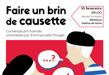 Conversas em francês orientadas por Emmanuelle Pouget
