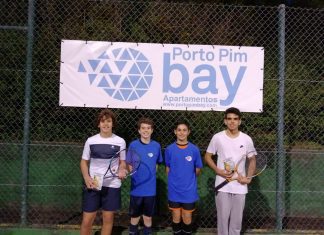 PORTO PIM BAY CUP – SUB16 – 4 atletas do CTF participam na competição DR