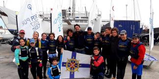 Velejadores do CNH disputaram segunda prova do Campeonato Regional de Vela Ligeira