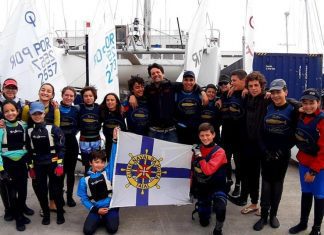 Velejadores do CNH disputaram segunda prova do Campeonato Regional de Vela Ligeira