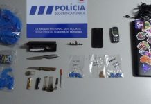 Detenção de suspeito da prática do crime de tráfico de estupefacientes