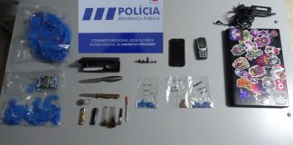 Detenção de suspeito da prática do crime de tráfico de estupefacientes