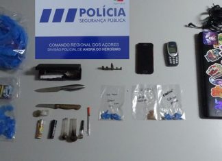 Detenção de suspeito da prática do crime de tráfico de estupefacientes