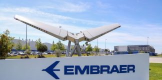 Embraer regista prejuízo de 240 milhões de euros em 2019