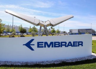 Embraer regista prejuízo de 240 milhões de euros em 2019