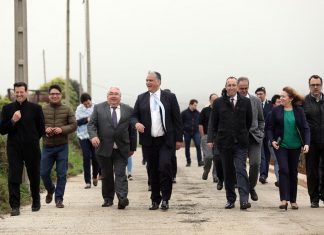 Vasco Cordeiro inaugura caminho rural e anuncia conclusão de estudo sobre abastecimento de água em Santa Maria