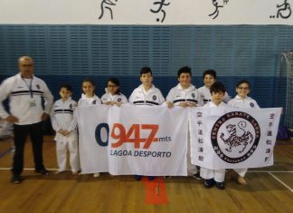 CENTRO KARATÉ DE LAGOA NO PÓDIO DO CAMPEONATO REGIONAL DE INFANTIS, INICIADOS E JUVENIS