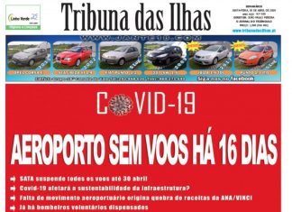 Capa da edição n.º 920 de 3 de Abril 2020