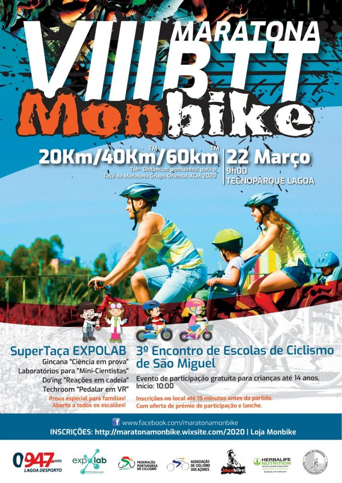 Cartaz VIII Maratona Monbike 2020