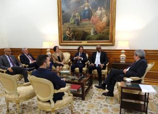 Jornadas Parlamentares Atlânticas (JPA) – Presidente da ALRAA recebida em audiência pelo Presidente da República
