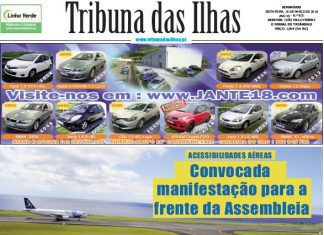 Tribuna das Ilhas – 16 de março 2018