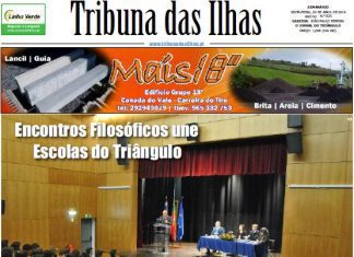 Tribuna das Ilhas – 20 de abril 2018