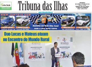 Tribuna das Ilhas – 1 de junho 2018