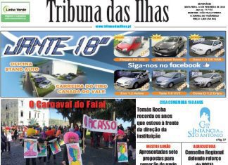 Tribuna das Ilhas – 16 de fevereiro 2018