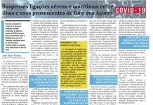 SATA e Atlânticoline – Suspensas ligações aéreas e marítimas entre ilhas e voos provenientes de fora dos Açores