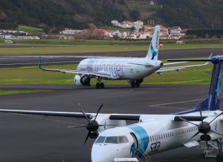 Transportes aéreos SATA suspende voos até ao final do mês de abril
