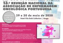 Apoio para participação em Reunião Nacional de Enfermagem Oncológica