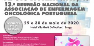 Apoio para participação em Reunião Nacional de Enfermagem Oncológica