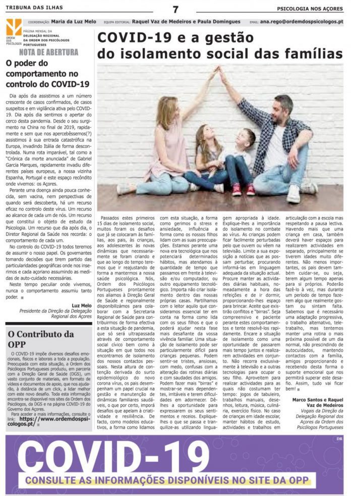 Psicologia nos Açores