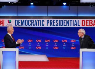 EUA: Biden e Sanders bateram-se em debate, mas guardaram os maiores ataques para Trump
