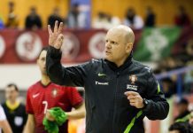 Jorge Braz eleito o melhor selecionador de futsal do mundo