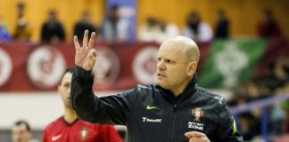 Jorge Braz eleito o melhor selecionador de futsal do mundo