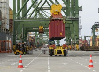 Carga movimentada nos portos com quebra de 7,5% em janeiro e fevereiro