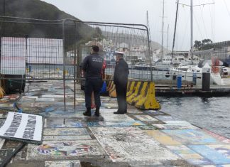 Polícia Marítima fiscaliza pesca profissional e controla situação de embarcações de recreio aportadas na Ilha do Faial