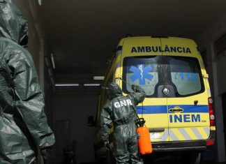 COVID-19: GNR descontaminou cerca de 1700 ambulâncias e 50 instalações