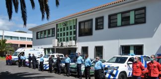 Forças e Serviços de Segurança homenageiam profissionais de saúde – Ecoaram sirenes e “A Portuguesa” em agradecimento simbólico