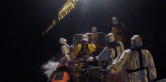 Autoridade Marítima Nacional resgata tripulante de 23 anos suspeito de COVID-19 ao largo da Ilha Terceira