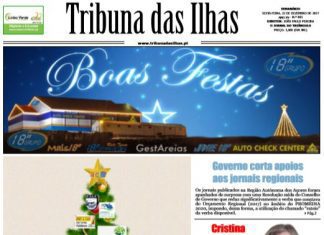 Tribuna das Ilhas – 22 de dezembro 2017