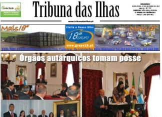Tribunas das Ilhas – 27 de outubro 2017