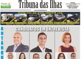 Tribuna das Ilhas – 15 de setembro 2017