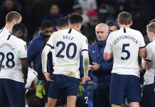 Tottenham regressa na terça-feira aos treinos individuais