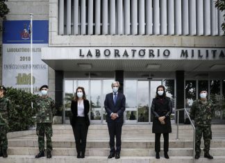 Covid-19: Laboratório Militar quadruplicou produção diária de gel desinfetante